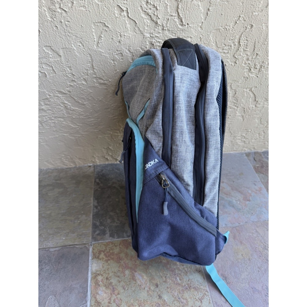 Bondka Sport 19" Blaze 2.0 Backpack - Mint/Heather Gray/Heather Blue - Picture 5 of 9